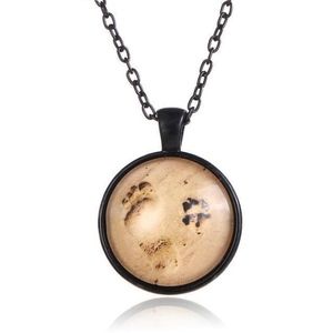 My Dog and I Pendant Necklace Black Women